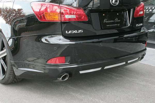 M'z Speed Prussian Blue 3P Aero Set (FRP) for Lexus IS250/350 (GSE2#) 2006-2008