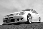 Abflug ver.Cv 3P Aero Set (FRP) for Toyota Aristo (JZS16#) 1998-2005