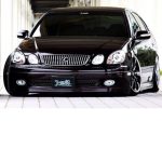 J-Unit Rebellion Series 3P Aero Set (FRP) for Toyota Aristo (JZS16#) 1998-2005