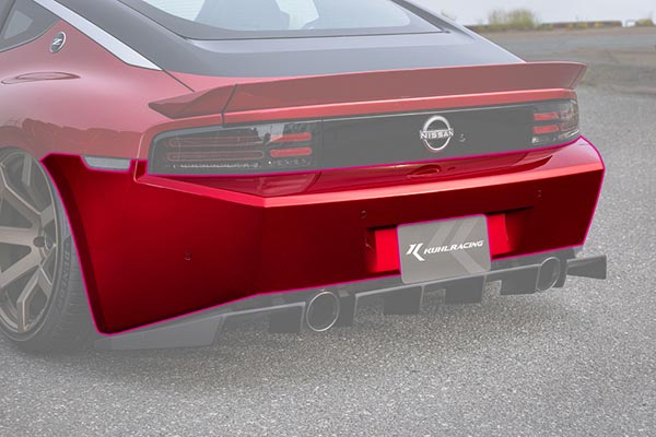 Kuhl Racing 34ZR-GT 6P Aero Set (FRP) for Nissan Z (RZ34) 2023+
