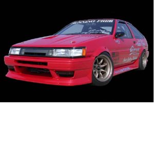 Run Free Alpha Style Type-I 3P Aero Set (FRP) for Toyota Levin (AE86) 1983-1987