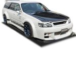 Takero's TypeZERO 4P Aero Kit (FRP) for Nissan Stagea (WC34) 1996-2001