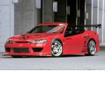URAS TYPE-4 3P Aero Set (FRP) for Nissan Silvia (S15) 1999-2002