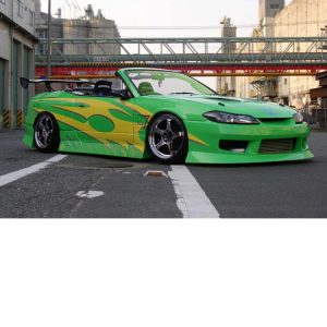 URAS Haridashi 3P Aero Set (FRP) for Nissan Silvia (S15) 1999-2002