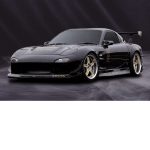 Wise Square Type-A 3P Aero Set (FRP) for Mazda RX-7 (FD3S) 1992-2002