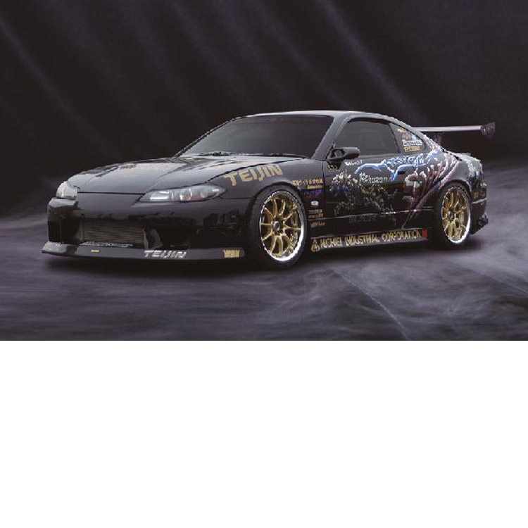 Wise Square Type-A 3P Aero Set (FRP) for Nissan Silvia (S15) 1999-2002