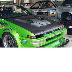 Workshop Takumi Carbon Junkie Ver.1 Aero Hood for Toyota Trueno (AE86) 1983-1987