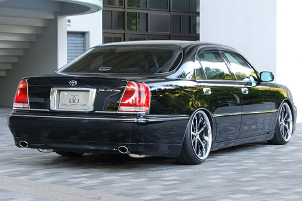 Butterfly System GLANZ 3P Aero Set (FRP) for Toyota Crown Majesta (JZS17#) 1999-2004