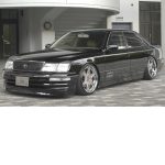 Butterfly System GLANZ 3P Aero Set (FRP) for Lexus LS400 (UCF20) 1995-1997
