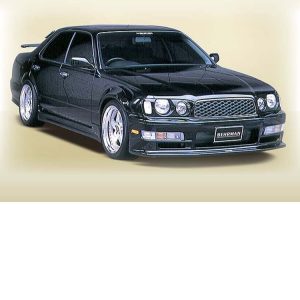 Wise Square Type-2 3P Aero Set (FRP) for Nissan Cedric/Gloria Gran Turismo (Y33) 1997-1999