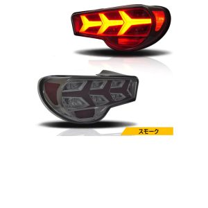 78works V3 LED Smoked Tail Lamps w/ Sequential Turn Signals for Toyota 86 (ZN6) & Subaru BRZ (ZC6) 2013-2020