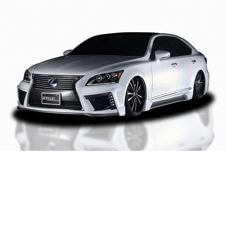 Black Pearl Jewelry Line Diamond Series 3P Aero Set (FRP) for LS460/LS600h (USF/UVF4#) 2013-2017
