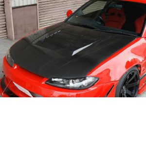 Origin Labo TYPE3 Aero Hood (Carbon Fiber) for Nissan Silvia (S15) 1999-2002