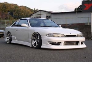 URAS Type-2 3P Aero Set (FRP) for Nissan Silvia (S14) 1995-1996
