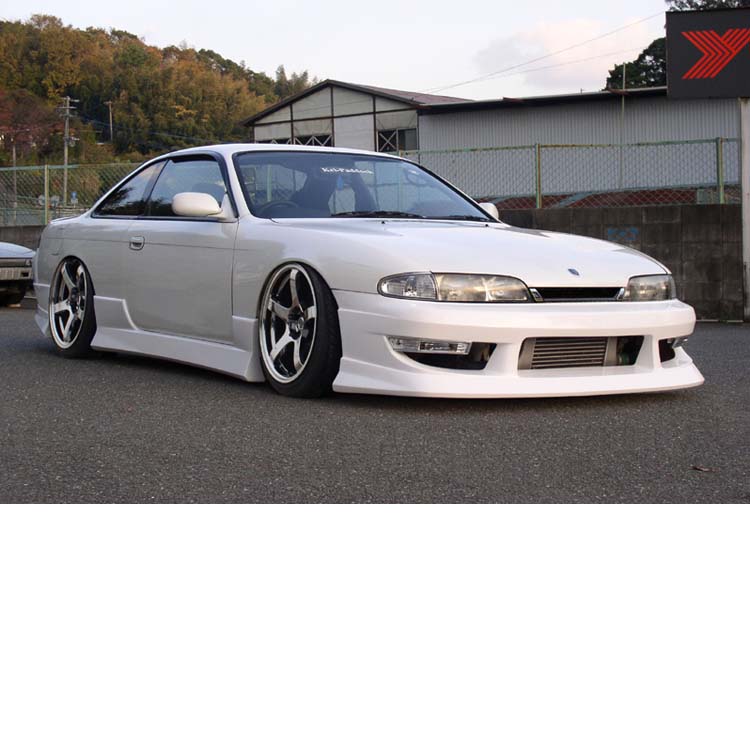 URAS Type-2 3P Aero Set (FRP) for Nissan Silvia (S14) 1995-1996