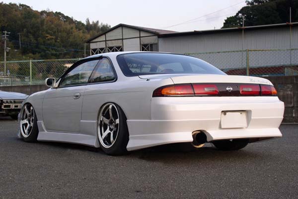 URAS Type-2 3P Aero Set (FRP) for Nissan Silvia (S14) 1995-1996