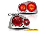 78works LED Tail Lamps Red/Clear for Nissan Skyline Coupe & Nissan Skyline GT-R (R34) 1999-2002