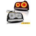 78works LED Tail Lamps Clear for Nissan Skyline Sedan (R34) 1999-2002