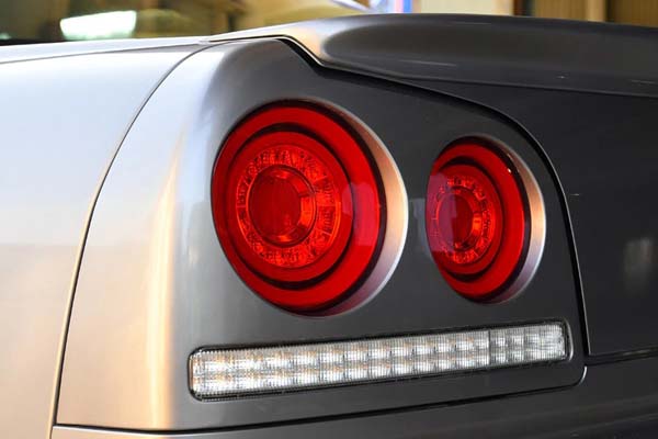 78works LED Tail Lamps Red/Clear for Nissan Skyline Sedan (R34) 1999-2002