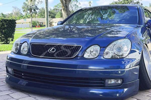 78works V2 LED Angel Eye Headlights Chrome for Toyota Aristo (JZS16#) 1998-2005