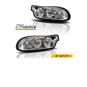 78works Euro Tail Lamps Clear for Mazda RX-7 (FD3S) 1992-2002