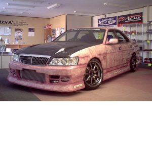 BSK Factory 3P Aero Set (FRP) for Nissan Laurel Medalist (C35) 2000-2002