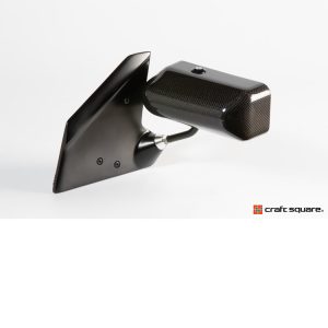 Craft Square Touring Competition Side Mirror Set, TCA/R-N1, Blue Anti-Glare (Dry Carbon Fiber) Mitsubishi Lancer Evolution VII/VIII/IX (CT9A) 2001-2007