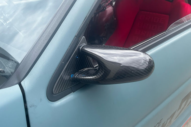 IN STOCK - CBY (Crystal Body Yokohama) Dry Carbon Mirrors for Toyota Trueno (AE86) - Image 3